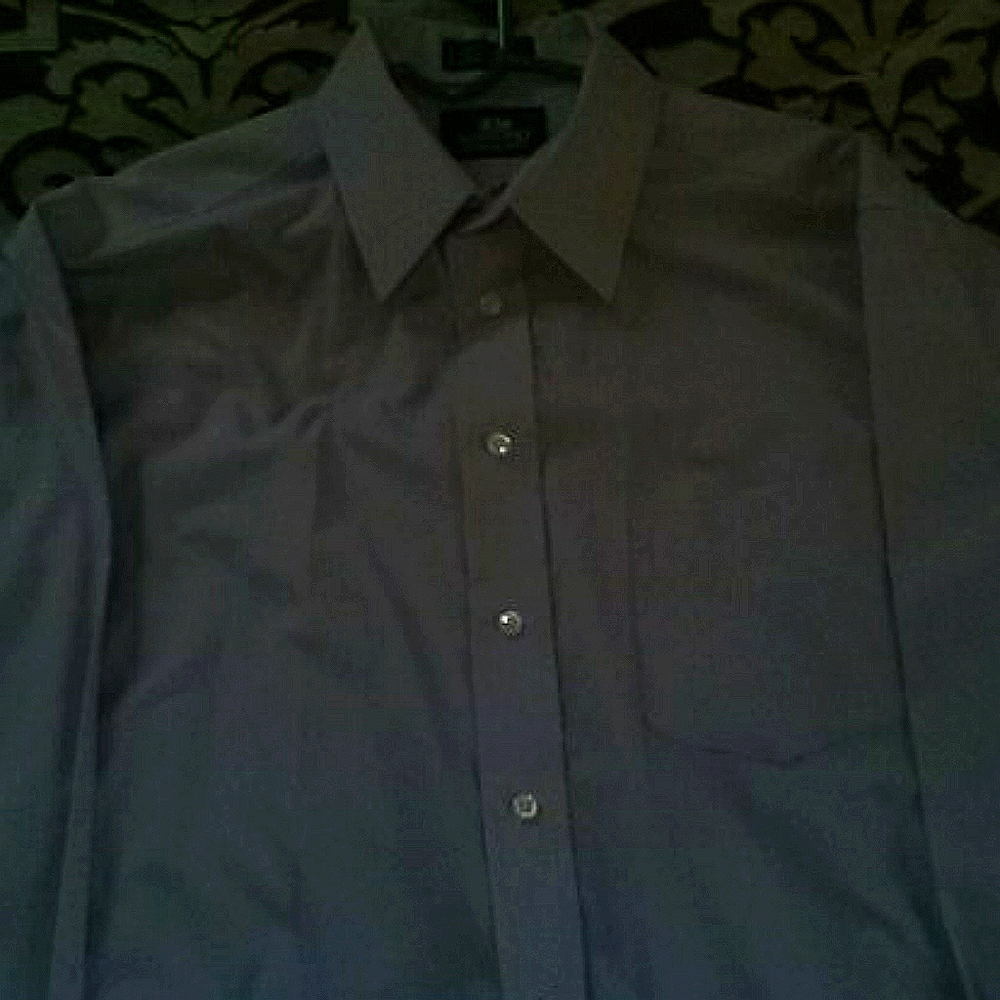 Purple Stanford dress shirt